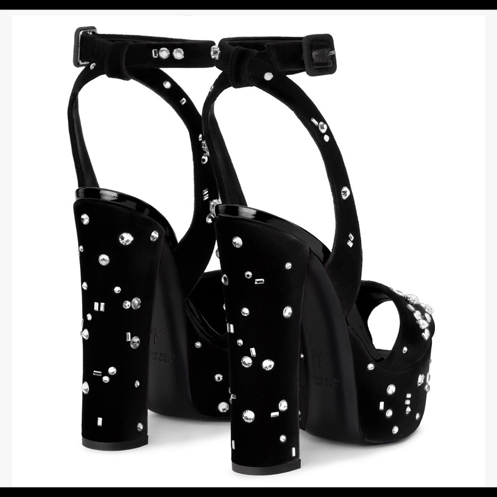 Preowned Giuseppe Zanotti Dazzling Betty Sandals - Picture 8 of 8